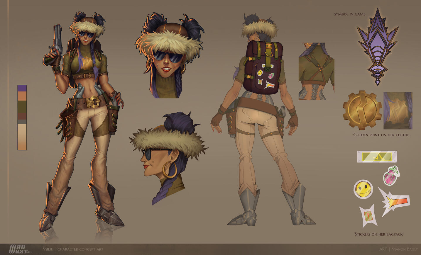 Millie concept art Millie concept art