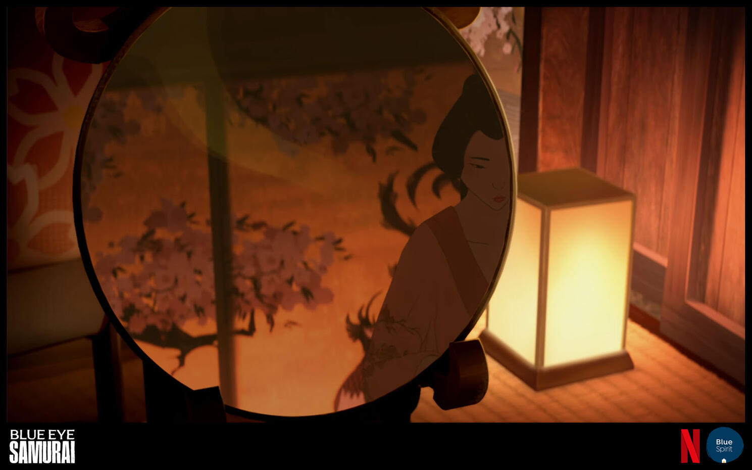 Blue Eye Samurai background Blue Eye Samurai background