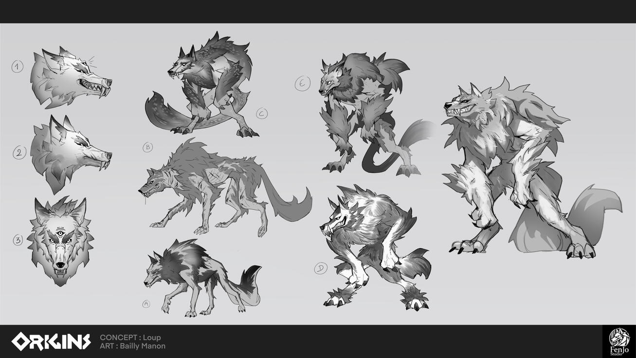 Wolf roughs