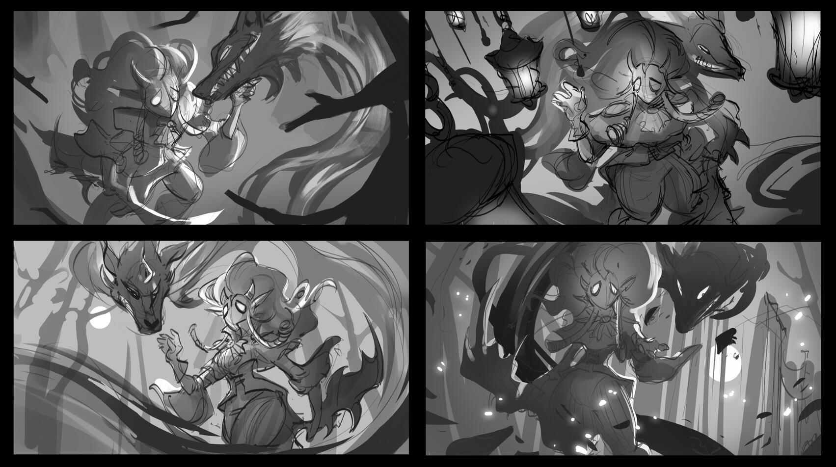 Horroween Kindred splash roughs Horroween Kindred splash roughs