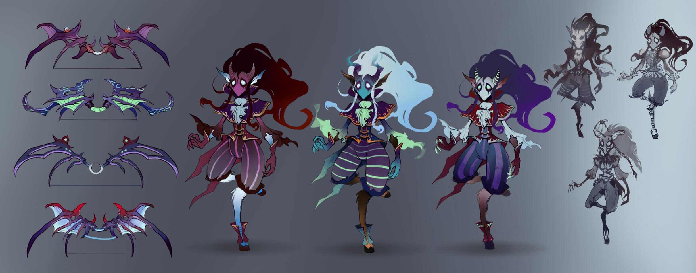 Horroween Kindred roughs Horroween Kindred roughs