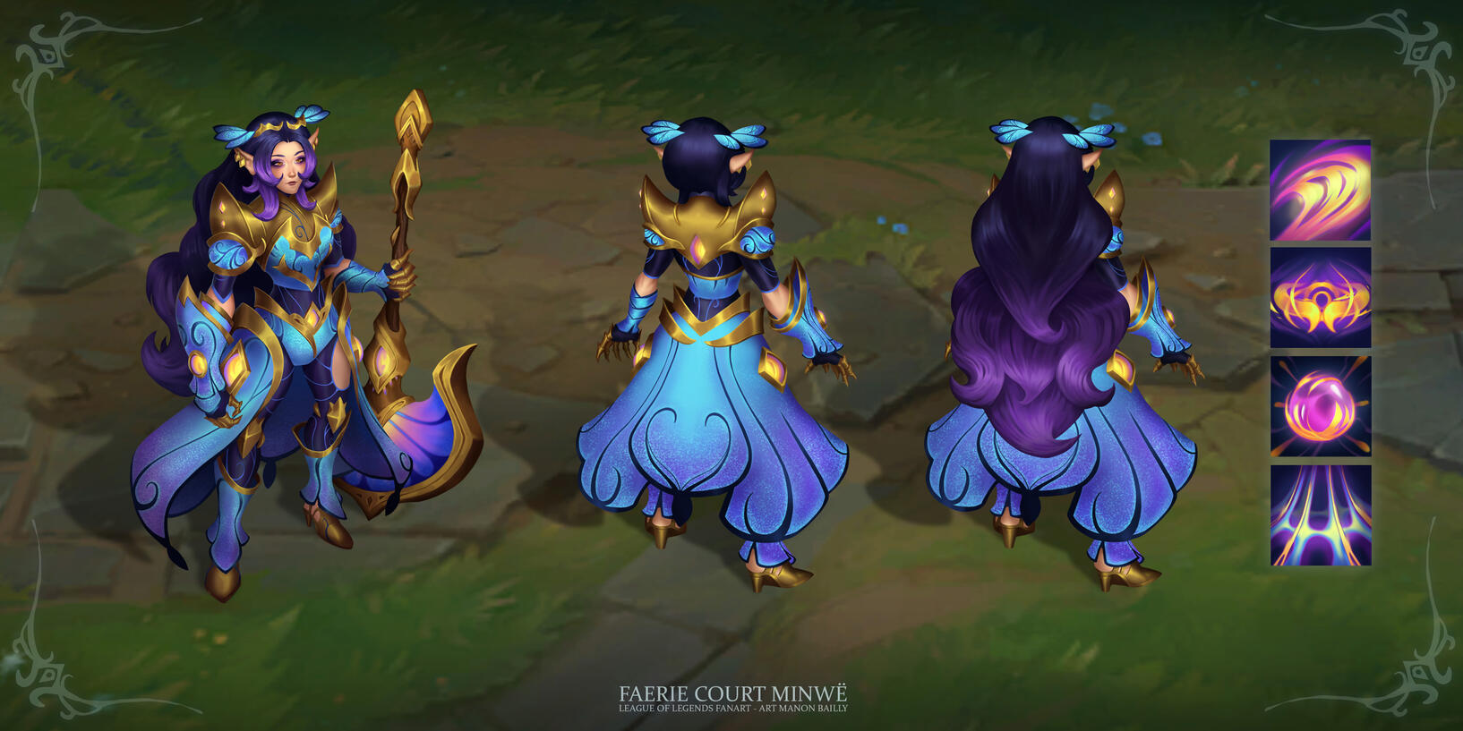 Minwe in game Minwe in game